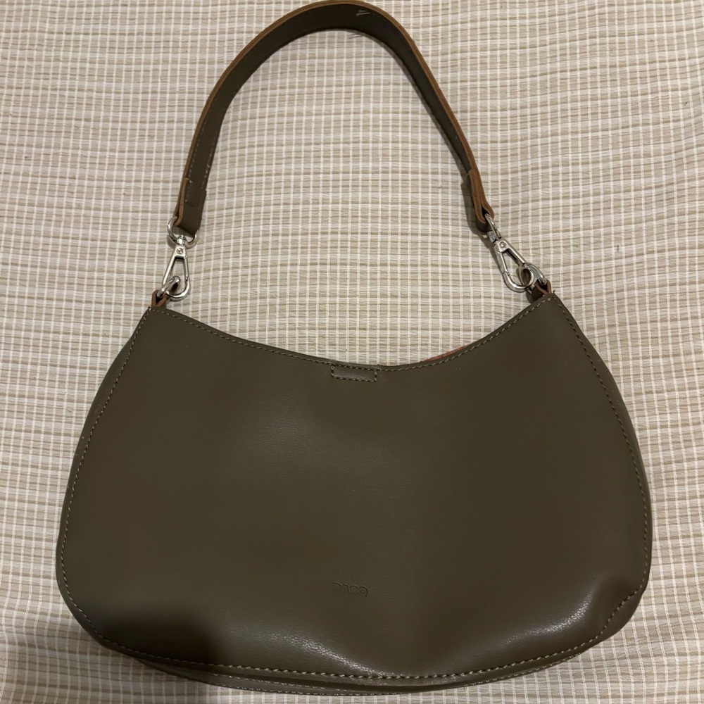 PASQ Olive green shoulder bag